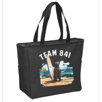 Surfing Otter 841 Otter My Way California Sea Otter Zip Tote Bag