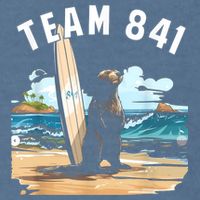 Surfing Otter 841 Otter My Way California Sea Otter Garment-Dyed Sweatshirt