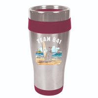Surfing Otter 841 Otter My Way California Sea Otter 16oz Travel Tumbler