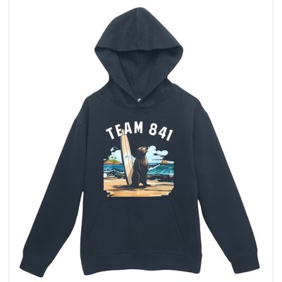 Surfing Otter 841 Otter My Way California Sea Otter Urban Pullover Hoodie