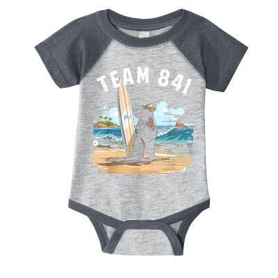 Surfing Otter 841 Otter My Way California Sea Otter Infant Baby Jersey Bodysuit