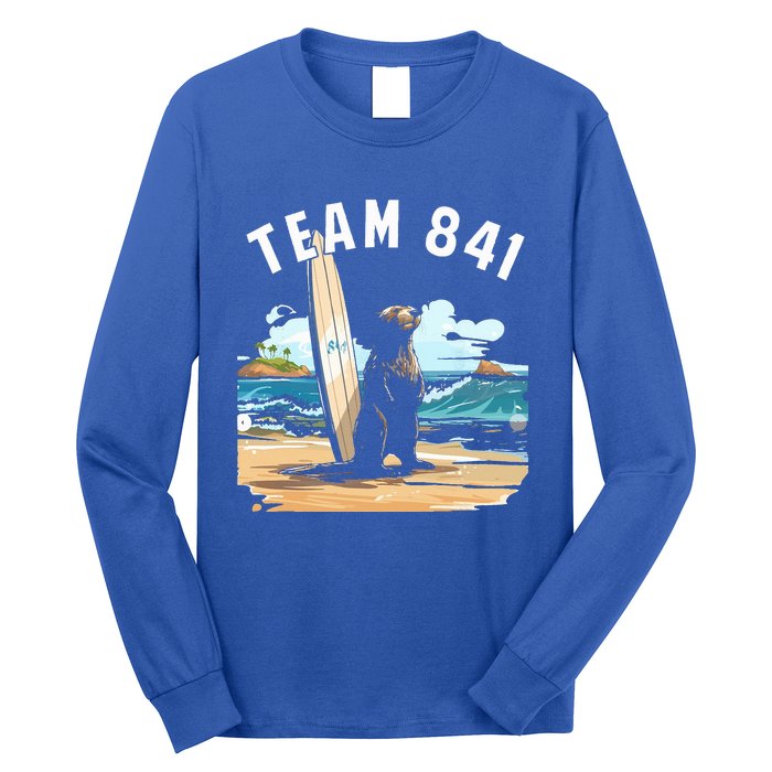 Surfing Otter 841 Otter My Way California Sea Otter Long Sleeve Shirt