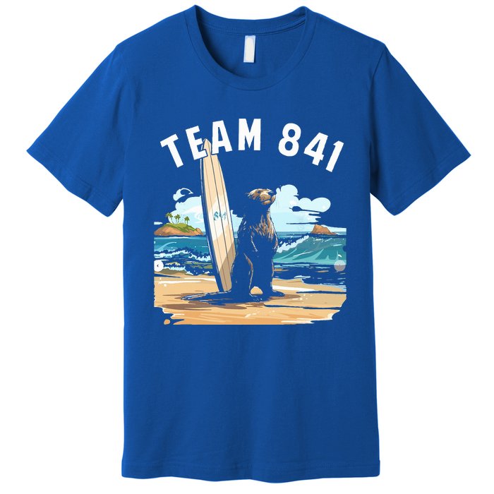 Surfing Otter 841 Otter My Way California Sea Otter Premium T-Shirt