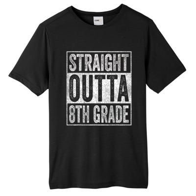 Straight Outta 8th Grade Tall Fusion ChromaSoft Performance T-Shirt