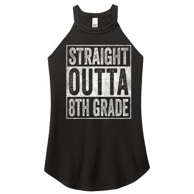 Straight Outta 8th Grade Women’s Perfect Tri Rocker Tank