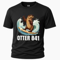 Surfing Otter 841 California Sea Otter 841 Cooling Performance Crew T-Shirt
