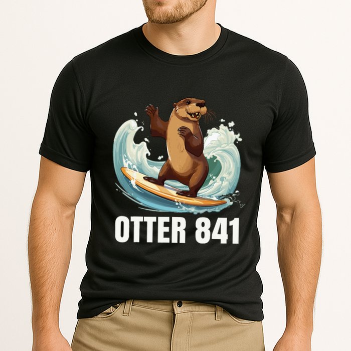 Surfing Otter 841 California Sea Otter 841 Cooling Performance Crew T-Shirt
