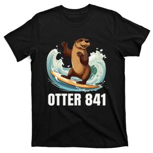 Surfing Otter 841 California Sea Otter 841 T-Shirt