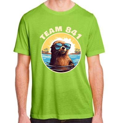 Surfing Otter 841 Otter My Way California Sea Otter Adult ChromaSoft Performance T-Shirt