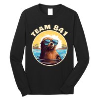 Surfing Otter 841 Otter My Way California Sea Otter Long Sleeve Shirt