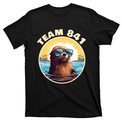 Surfing Otter 841 Otter My Way California Sea Otter T-Shirt