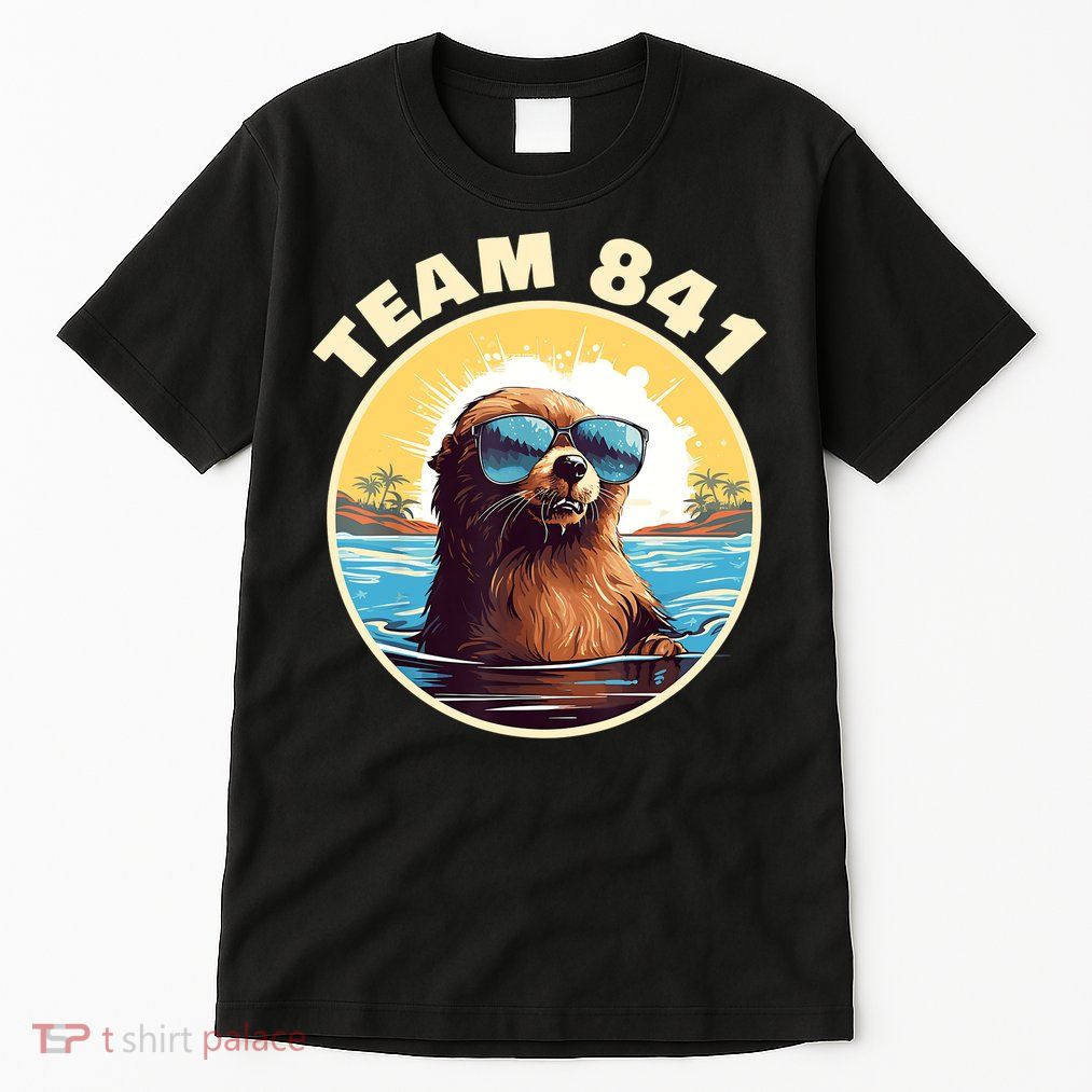 Surfing Otter 841 Otter My Way California Sea Otter Tall T-Shirt