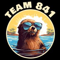 Surfing Otter 841 Otter My Way California Sea Otter Button