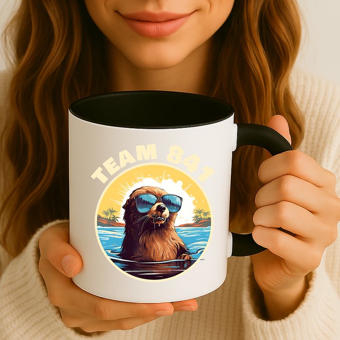 Surfing Otter 841 Otter My Way California Sea Otter Mug