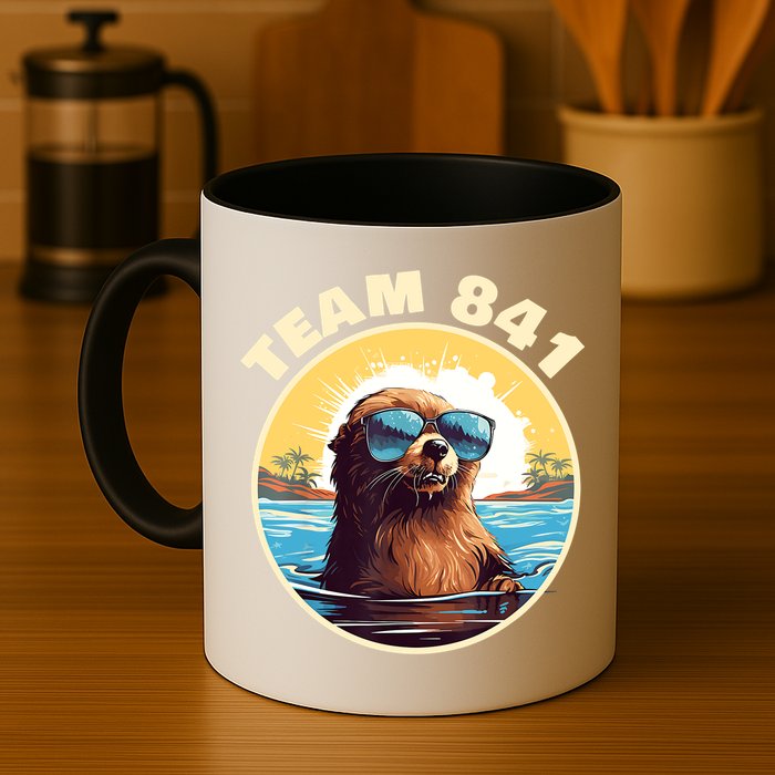 Surfing Otter 841 Otter My Way California Sea Otter Mug