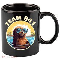 Surfing Otter 841 Otter My Way California Sea Otter 11oz C Handle Ceramic Mug