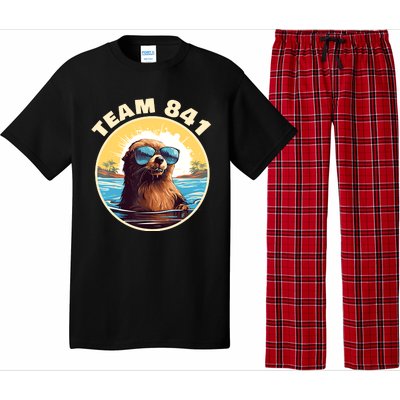 Surfing Otter 841 Otter My Way California Sea Otter Pajama Set