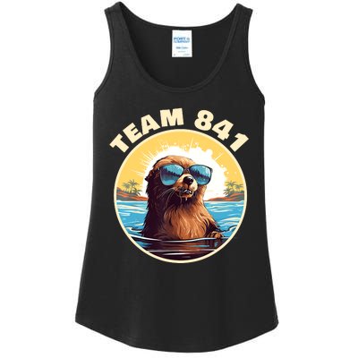 Surfing Otter 841 Otter My Way California Sea Otter Ladies Essential Tank