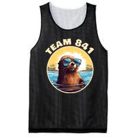 Surfing Otter 841 Otter My Way California Sea Otter Mesh Reversible Basketball Jersey Tank