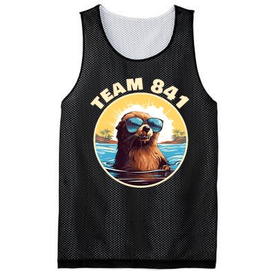 Surfing Otter 841 Otter My Way California Sea Otter Mesh Reversible Basketball Jersey Tank