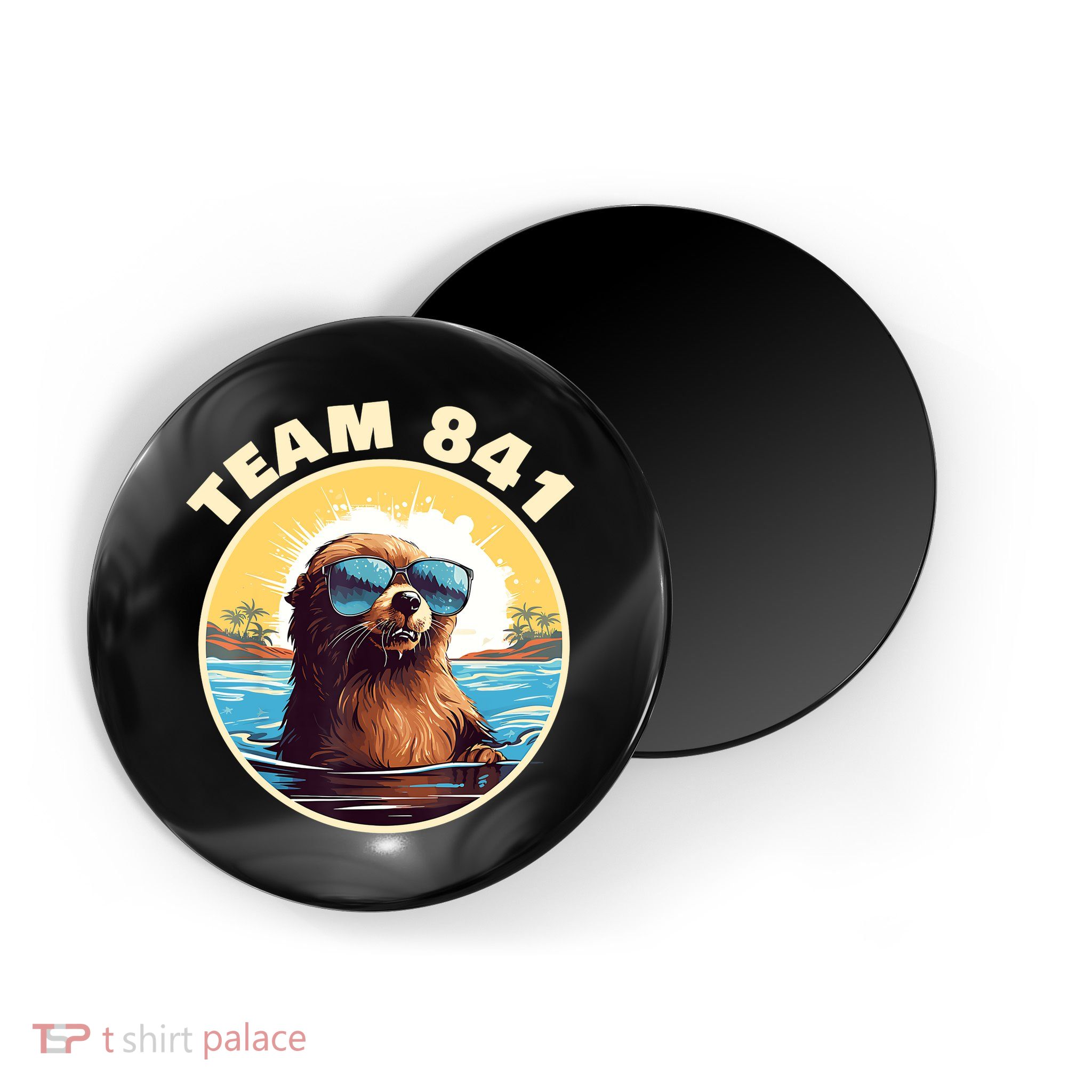 Surfing Otter 841 Otter My Way California Sea Otter Magnet