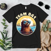 Surfing Otter 841 Otter My Way California Sea Otter Premium T-Shirt