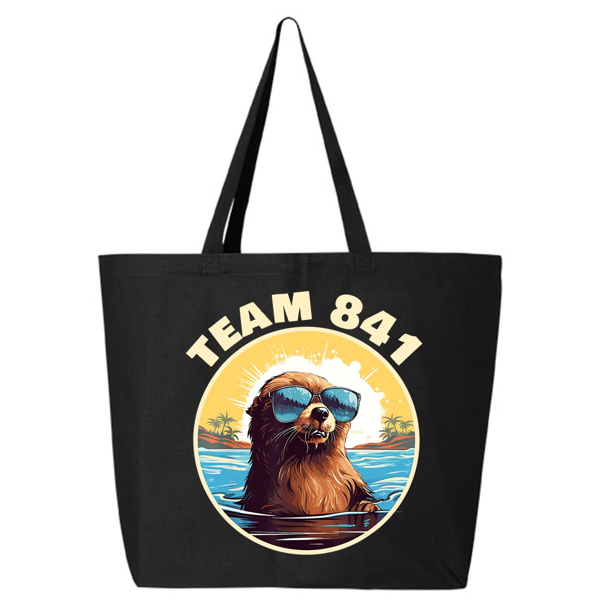 Surfing Otter 841 Otter My Way California Sea Otter 25L Jumbo Tote