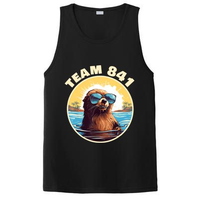 Surfing Otter 841 Otter My Way California Sea Otter PosiCharge Competitor Tank