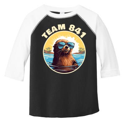 Surfing Otter 841 Otter My Way California Sea Otter Toddler Fine Jersey T-Shirt