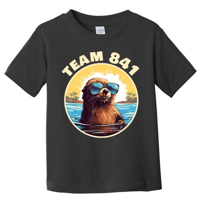 Surfing Otter 841 Otter My Way California Sea Otter Toddler T-Shirt