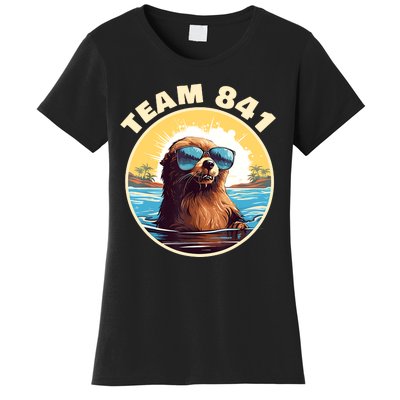 Surfing Otter 841 Otter My Way California Sea Otter Women's T-Shirt