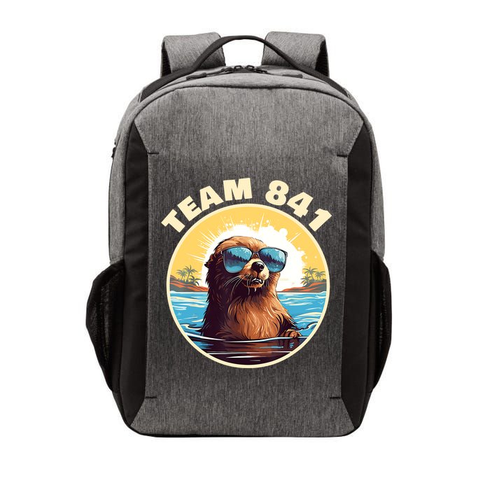 Surfing Otter 841 Otter My Way California Sea Otter Vector Backpack