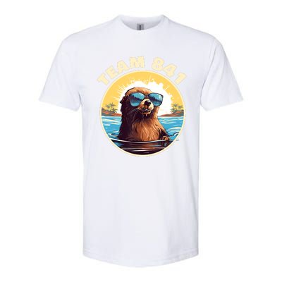 Surfing Otter 841 Otter My Way California Sea Otter Softstyle CVC T-Shirt