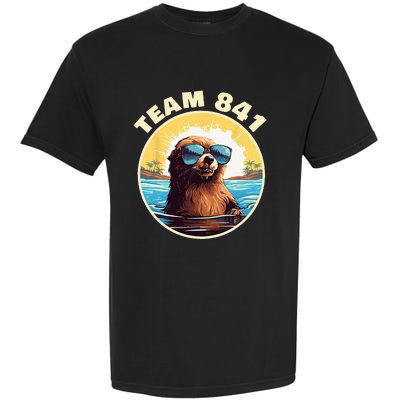 Surfing Otter 841 Otter My Way California Sea Otter Garment-Dyed Heavyweight T-Shirt