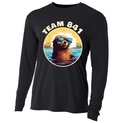 Surfing Otter 841 Otter My Way California Sea Otter Cooling Performance Long Sleeve Crew