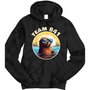 Surfing Otter 841 Otter My Way California Sea Otter Tie Dye Hoodie