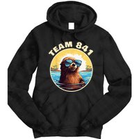 Surfing Otter 841 Otter My Way California Sea Otter Tie Dye Hoodie