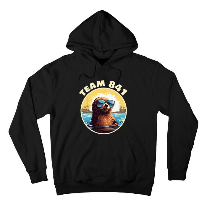 Surfing Otter 841 Otter My Way California Sea Otter Tall Hoodie