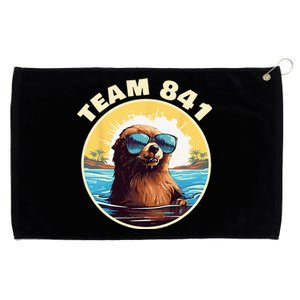 Surfing Otter 841 Otter My Way California Sea Otter Grommeted Golf Towel