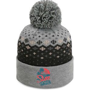 Sun Of A Beach The Baniff Cuffed Pom Beanie