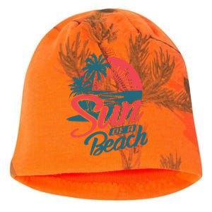 Sun Of A Beach Kati - Camo Knit Beanie