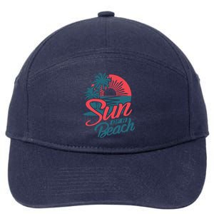 Sun Of A Beach 7-Panel Snapback Hat