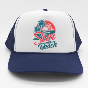 Sun Of A Beach Trucker Hat