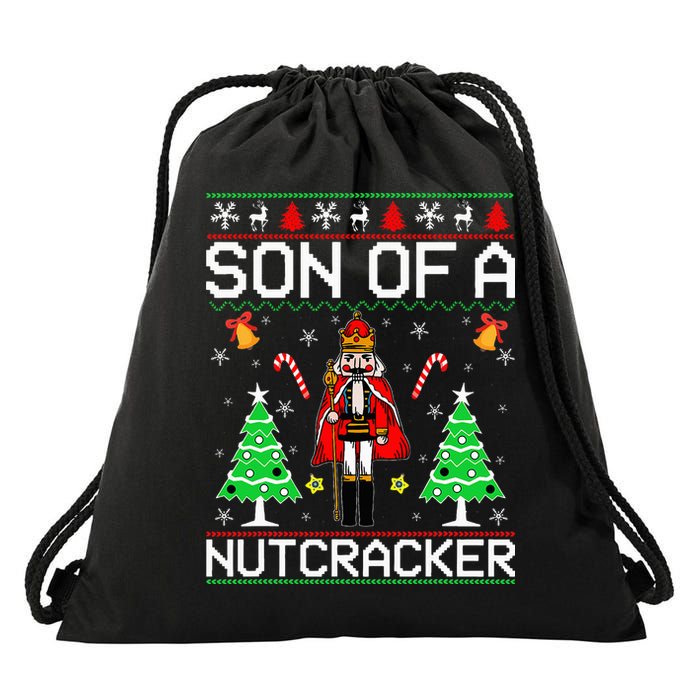 Son Of A Nutcracker Drawstring Bag