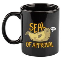 Seal Of Approval 11oz C Handle Ceramic Mug