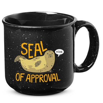 Seal Of Approval 15oz Campfire Ceramic Mug