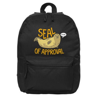 Seal Of Approval 16 in Basic Backpack