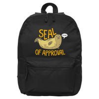 Seal Of Approval 16 in Basic Backpack