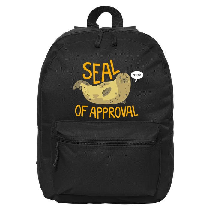 Seal Of Approval 16 in Basic Backpack
