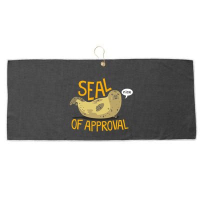 Seal Of Approval Large Microfiber Waffle Golf Towel